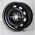 15 inch black snow steel wheel